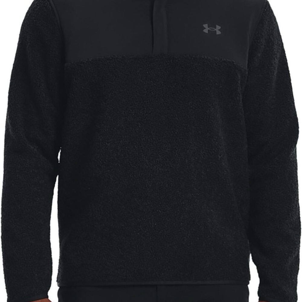 Under Armour Black Golf Pullover